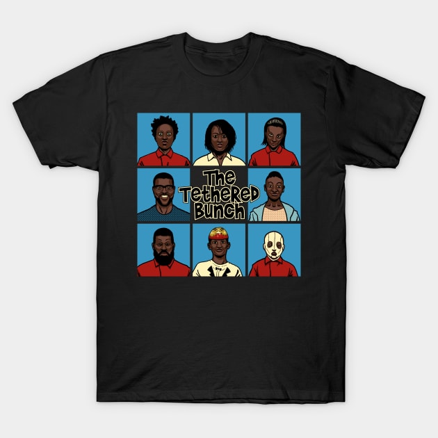 The Tethered Bunch T-Shirt by DCLawrenceUK